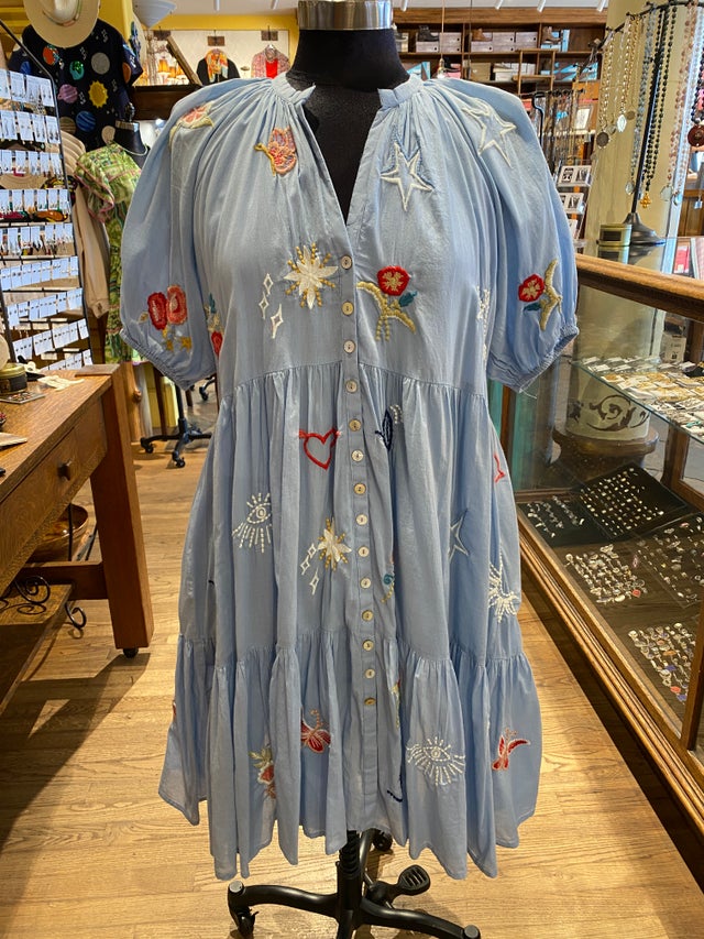 sachin and babi light blue dress Caite | Dresses | Teal Embroidered Womens Dress